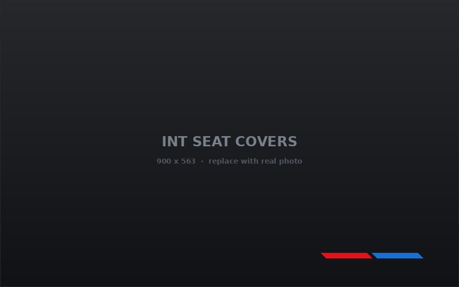 Custom fit seat covers
